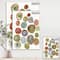 Designart - Circular Composition II - Mid-Century Modern Canvas Artwork